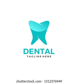 modern dental logo design idea