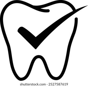 moderno odontológico ícone vetor