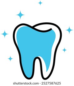 modern dental logo icon vector