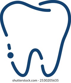 moderner Dentallogo, Ikone