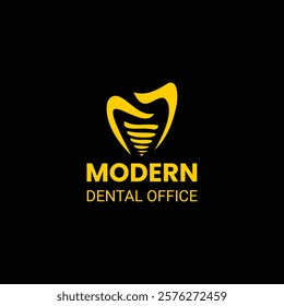 modern dental logo logo template 