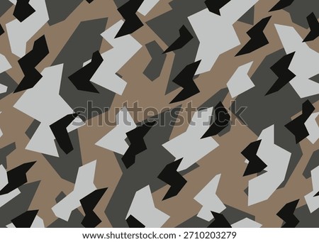 Modern desert camouflage pattern. vector background illustration for web, banner, backdrop or surface design use