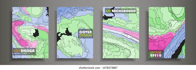 Modern design A4.Abstract bright texture of colored bright liquid paints.Splash  trends paints.Used design presentations, print,flyer,business cards,invitations, calendars,sites, packaging,cover.