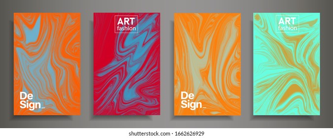 Modern design A4.Abstract bright texture of colored bright liquid paints.Splash  trends paints.Used design presentations, print,flyer,business cards,invitations, calendars,sites, packaging,cover.