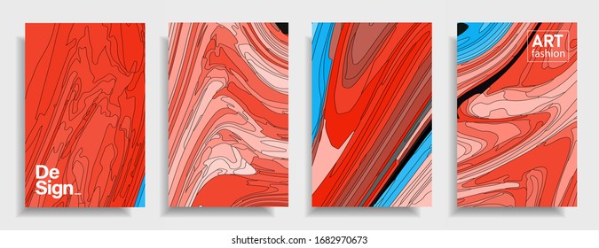 Modern design A4.Abstract bright texture of colored bright liquid paints.Splash  trends paints.Used design presentations, print,flyer,business cards,invitations, calendars,sites, packaging,cover.