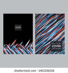 Modern design A4.Abstract line texture of colored bright liquid paints.Splash trends paints.Used design presentations, print,flyer,business cards,invitations, calendars,sites, packaging,cover.