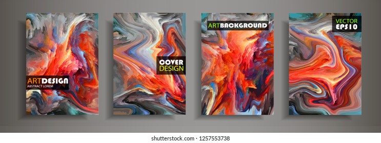 Modern design A4.Abstract marble texture of colored bright liquid paints.Splash neon acrylic paints.Used design presentations, print,flyer,business cards,invitations, calendars,sites, packaging,cover.