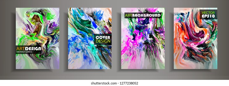 Modern design A4.Abstract marble texture of colored bright liquid paints.Splash neon trends paints.Used design presentations, print,flyer,business cards,invitations, calendars,sites, packaging,cover.