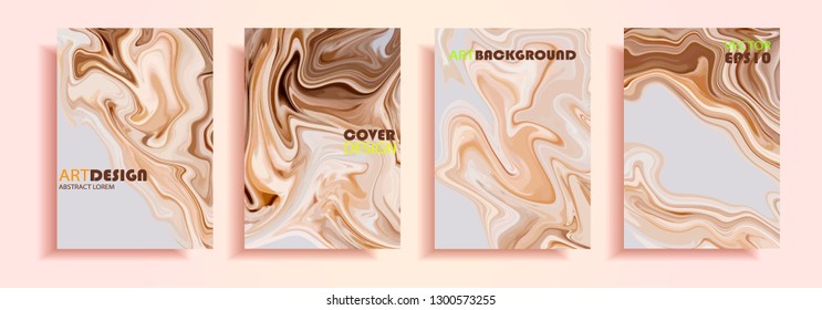 Modern design A4.Abstract marble texture of colored bright liquid paints.Splash trends paints.Used design presentations, print,flyer,business cards,invitations, calendars,sites, packaging,cover.