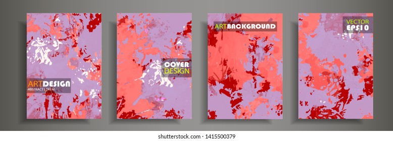 Modern design A4.Abstract marble texture of colored bright liquid paints.Splash trends paints.Used design presentations, print,flyer,business cards,invitations, calendars,sites, packaging,cover.