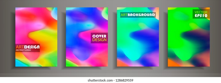 Modern design A4.Abstract neon texture of colored bright liquid paints.Splash  trends paints.Used design presentations, print,flyer,business cards,invitations, calendars,sites, packaging,cover.