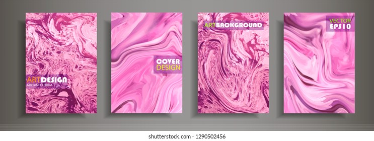 Modern design A4.Abstract neon texture of colored bright liquid paints.Splash  trends paints.Used design presentations, print,flyer,business cards,invitations, calendars,sites, packaging,cover.