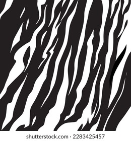 Modern design Abstract  Art zebra 