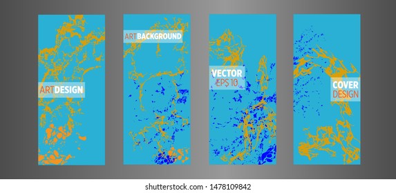 Modern design. Abstract marble texture of colored bright liquid paints.Splash trends paints.Used design presentations, print, flyer, business cards, invitations, calendars, sites, packaging, cover.
