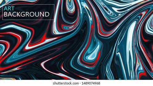 Modern design Abstract marble texture of colored bright liquid paints.Splash of acrylic paints.Used design presentations, print,flyer,business cards,invitations, calendars,sites, packaging,cover.