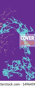 Modern design. Abstract marble texture of colored bright liquid paints.Splash trends paints.Used design presentations, print,flyer,business cards,invitations, calendars,sites, packaging,cover.