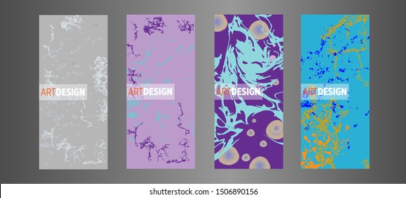 Modern design. Abstract marble texture of colored bright liquid paints.Splash trends paints.Used design presentations, print,flyer,business cards,invitations, calendars,sites, packaging,cover.