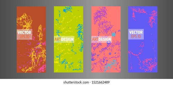 Modern design. Abstract marble texture of colored bright liquid paints.Splash trends paints.Used design presentations, print,flyer,business cards,invitations, calendars,sites, packaging,cover.