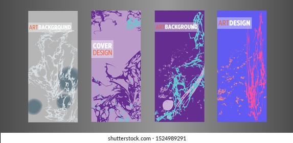 Modern design. Abstract marble texture of colored bright liquid paints.Splash trends paints.Used design presentations, print,flyer,business cards,invitations, calendars,sites, packaging,cover.