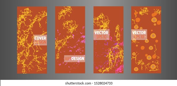 Modern design. Abstract marble texture of colored bright liquid paints.Splash trends paints.Used design presentations, print,flyer,business cards,invitations, calendars,sites, packaging,cover.