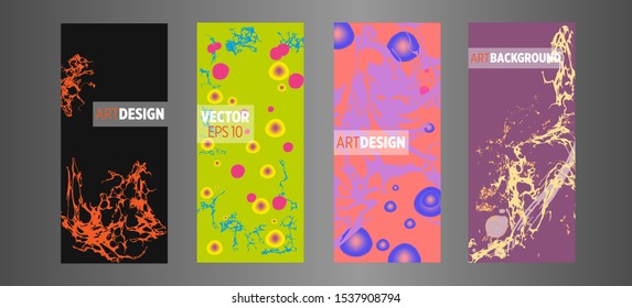 Modern design. Abstract marble texture of colored bright liquid paints.Splash trends paints.Used design presentations, print,flyer,business cards,invitations, calendars,sites, packaging,cover.