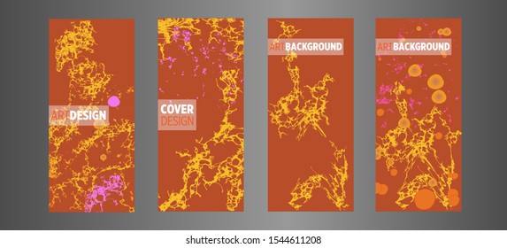 Modern design. Abstract marble texture of colored bright liquid paints.Splash trends paints.Used design presentations, print,flyer,business cards,invitations, calendars,sites, packaging,cover.