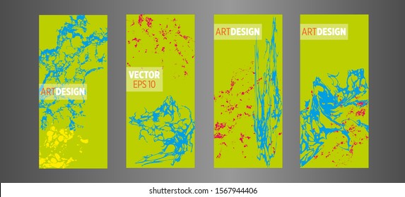 Modern design. Abstract marble texture of colored bright liquid paints.Splash trends paints.Used design presentations, flyer,business cards,invitations, calendars,sites, packaging,cover.