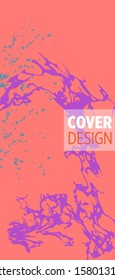 Modern design. Abstract marble texture of colored bright liquid paints.Splash trends paints.Used design presentations, print,flyer,business cards,invitations, calendars,sites, packaging,cover.