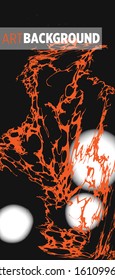 Modern design. Abstract marble texture of colored bright liquid paints.Splash trends paints.Used design presentations, print,flyer,business cards,invitations, calendars,sites, packaging,cover.