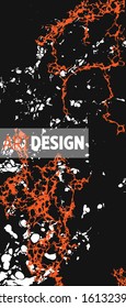 Modern design. Abstract marble texture of colored bright liquid paints.Splash trends paints.Used design presentations, print,flyer,business cards,invitations, calendars,sites, packaging,cover.