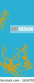 Modern design. Abstract marble texture of colored bright liquid paints.Splash trends paints.Used design presentations, print,flyer,business cards,invitations, calendars,sites, packaging,cover.