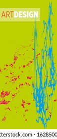 Modern design. Abstract marble texture of colored bright liquid paints.Splash trends paints.Used design presentations, print,flyer,business cards,invitations, calendars,sites, packaging,cover.