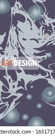  Modernes Design. Abstrakte Marmorstruktur von farbigen, hellen, flüssigen Farben. Splash-Trends malt. Gebrauchte Design-Präsentationen, Druck, Flyer, Visitenkarten, Einladungen, Kalender, Standorte, Verpackung, Cover.