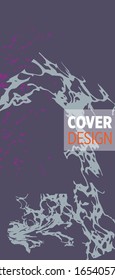 Modern design. Abstract marble texture of colored bright liquid paints. Splash trends paints. Used design presentations, print, flyer, business cards, invitations, calendars, sites, packaging, cover.