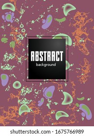 Modern design. Abstract marble texture of colored bright liquid paints. Splash trends paints. Used design presentations, print, flyer, business cards, invitations, calendars, sites, packaging, cover.
