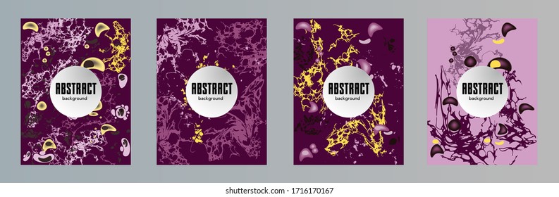 Modern design. Abstract marble texture of colored bright liquid paints. Splash trends paints. Used design presentations, print, flyer, business cards, invitations, calendars, sites, packaging, cover.