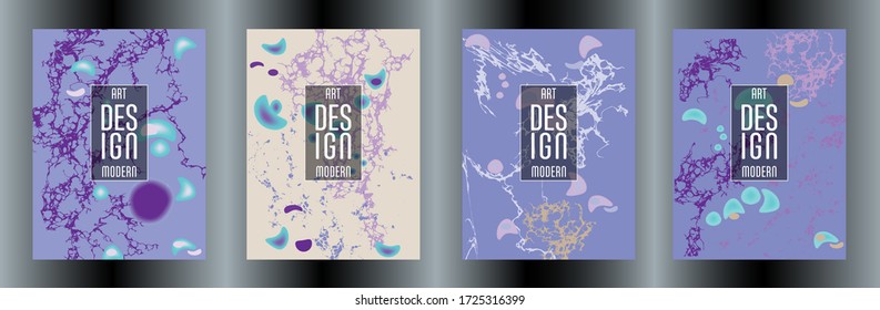 Diseño moderno. Textura abstracta de mármol de pinturas líquidas brillantes de colores. Pintas de tendencia de salpicaduras. Presentaciones de diseño usadas, impresión, volante, tarjetas de visita, invitaciones, calendarios, sitios, empaque, portada.