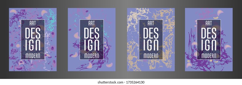 Modern design. Abstract marble texture of colored bright liquid paints. Splash trends paints. Used design presentations, print, flyer, business cards, invitations, calendars, sites, packaging, cover.