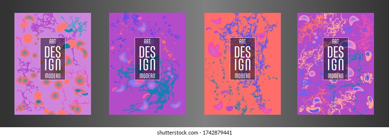 Modern design. Abstract marble texture of colored bright liquid paints. Splash trends paints. Used design presentations, print, flyer, business cards, invitations, calendars, sites, packaging, cover.