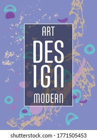 Diseño moderno. Textura abstracta de mármol de pinturas líquidas brillantes de colores. Pintas de tendencia de salpicaduras. Presentaciones de diseño usadas, impresión, volante, tarjetas de visita, invitaciones, calendarios, sitios, empaque, portada.