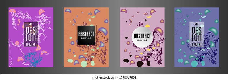 Modern design. Abstract marble texture of colored bright liquid paints. Splash trends paints. Used design presentations, print, flyer, business cards, invitations, calendars, sites, packaging, cover.