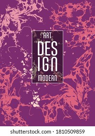 Diseño moderno. Textura abstracta de mármol de pinturas líquidas brillantes de colores. Pintas de tendencia de salpicaduras. Presentaciones de diseño usadas, impresión, volante, tarjetas de visita, invitaciones, calendarios, sitios, empaque, portada.