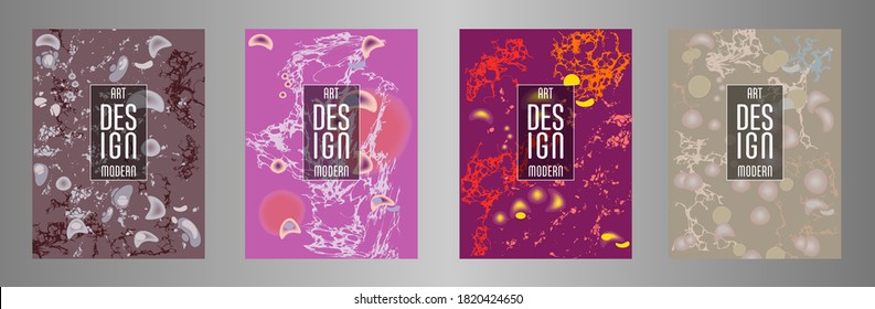 Modern design. Abstract marble texture of colored bright liquid paints. Splash trends paints. Used design presentations, print, flyer, business cards, invitations, calendars, sites, packaging, cover.
