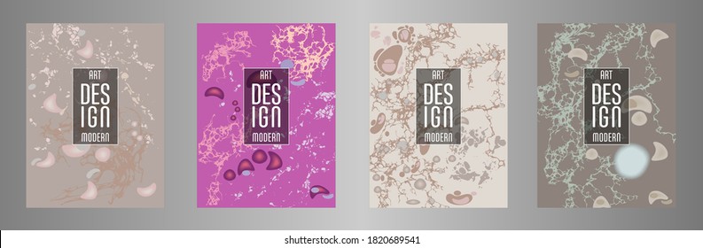 Modern design. Abstract marble texture of colored bright liquid paints. Splash trends paints. Used design presentations, print, flyer, business cards, invitations, calendars, sites, packaging, cover.