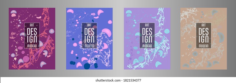 Modern design. Abstract marble texture of colored bright liquid paints. Splash trends paints. Used design presentations, print, flyer, business cards, invitations, calendars, sites, packaging, cover.