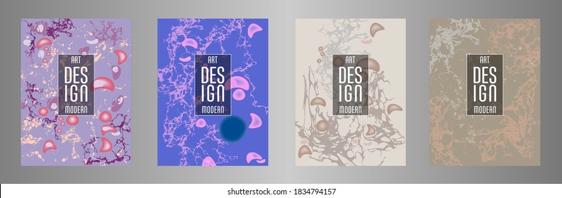 Modern design. Abstract marble texture of colored bright liquid paints. Splash trends paints. Used design presentations, print, flyer, business cards, invitations, calendars, sites, packaging, cover