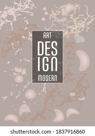 Modernes Design. Abstrakte Marmorstruktur von farbigen, hellen, flüssigen Farben. Splash-Trends malt. Gebrauchte Design-Präsentationen, Druck, Flyer, Visitenkarten, Einladungen, Kalender, Standorte, Verpackung, Cover.