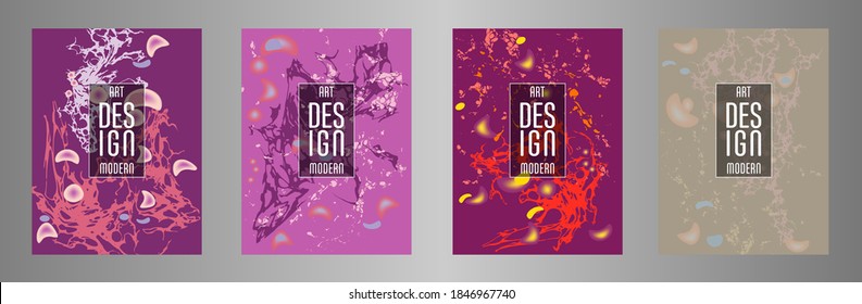 Diseño moderno. Textura abstracta de mármol de pinturas líquidas brillantes de colores. Pintas de tendencia de salpicaduras. Presentaciones de diseño usadas, impresión, volante, tarjetas de visita, invitaciones, calendarios, sitios, empaque, portada.