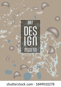 Modernes Design. Abstrakte Marmorstruktur von farbigen, hellen, flüssigen Farben. Splash-Trends malt. Gebrauchte Design-Präsentationen, Druck, Flyer, Visitenkarten, Einladungen, Kalender, Standorte, Verpackung, Cover.
