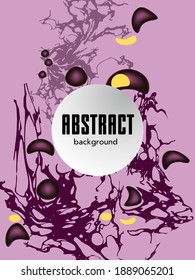 Modern design. Abstract marble texture of colored bright liquid paints. Splash trends paints. Used design presentations, print, flyer, business cards, invitations, calendars, sites, packaging, cover.